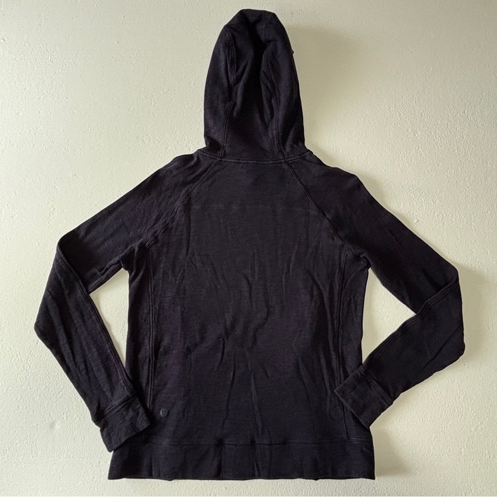 Lululemon More Than Modal Hoodie Midnight Navy Size 6 - Style Number: W3AI2S - Picture 11 of 12